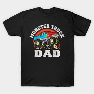 Monster Truck Dad Matching Family Monster Truck Lovers T-Shirt